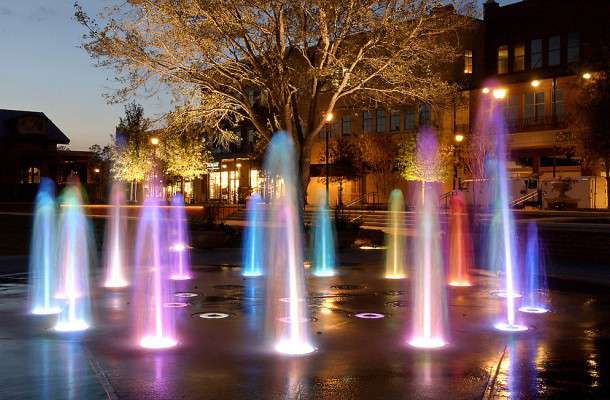 fountains